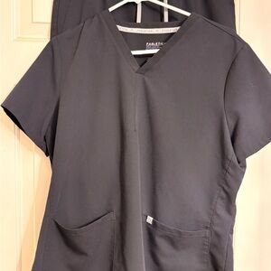 Fabletics Black Scrub Set